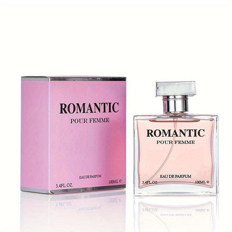 Parfum Élégant pour Femmes de 3.4 fl oz - Parfum Longue Durée de Rose, Lys & Musc | Eau de Parfum Florale Classique avec Alcool | Cadeau Idéal pour les Fêtes