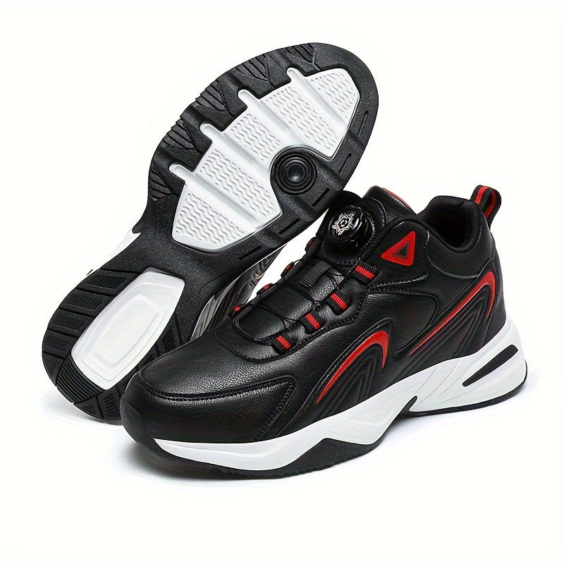 Chaussures De Basket-ball Tendance Pour Hommes, Baskets Confortables Antidérapantes Décontractées À Absorption Des Chocs Pour Les Activités De Plein Air Pour Hommes