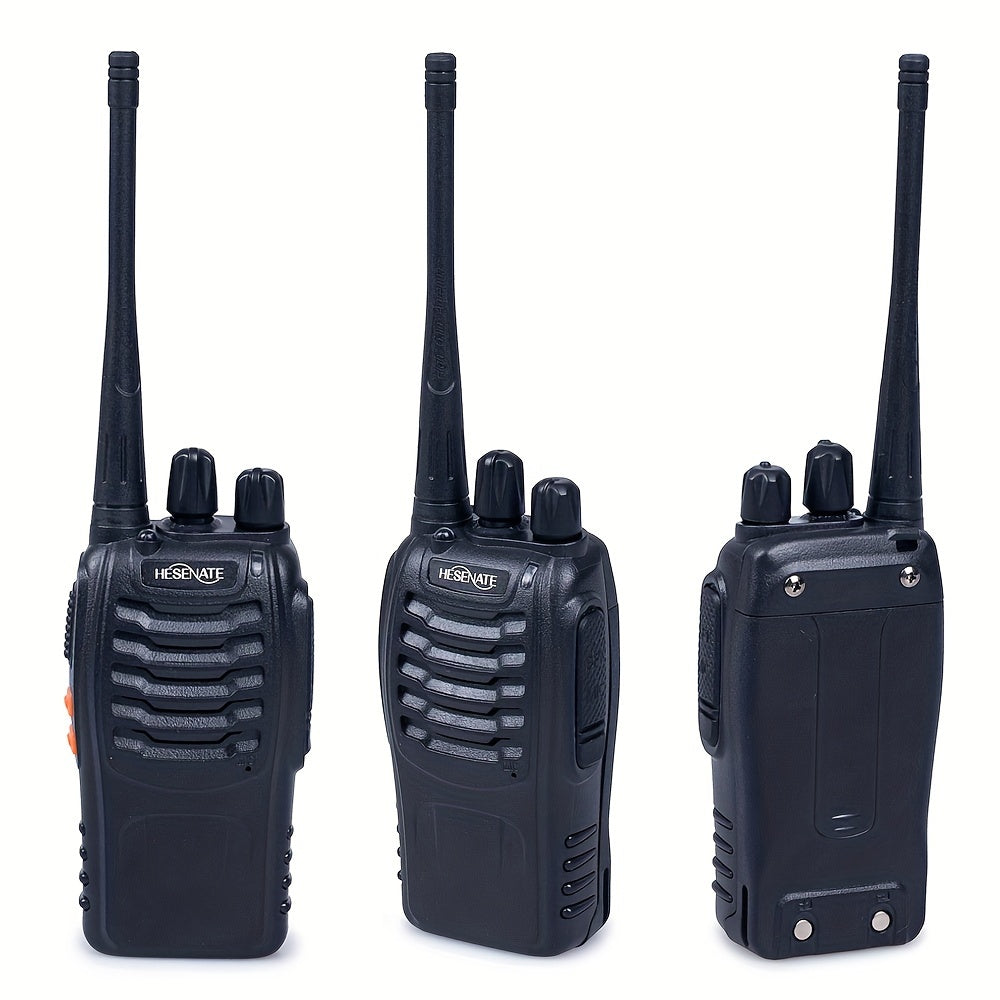 Optimize product title: HESENATE HT-U666 FRS Rechargeable Walkie-Talkie, 16 Channels, Set of 2