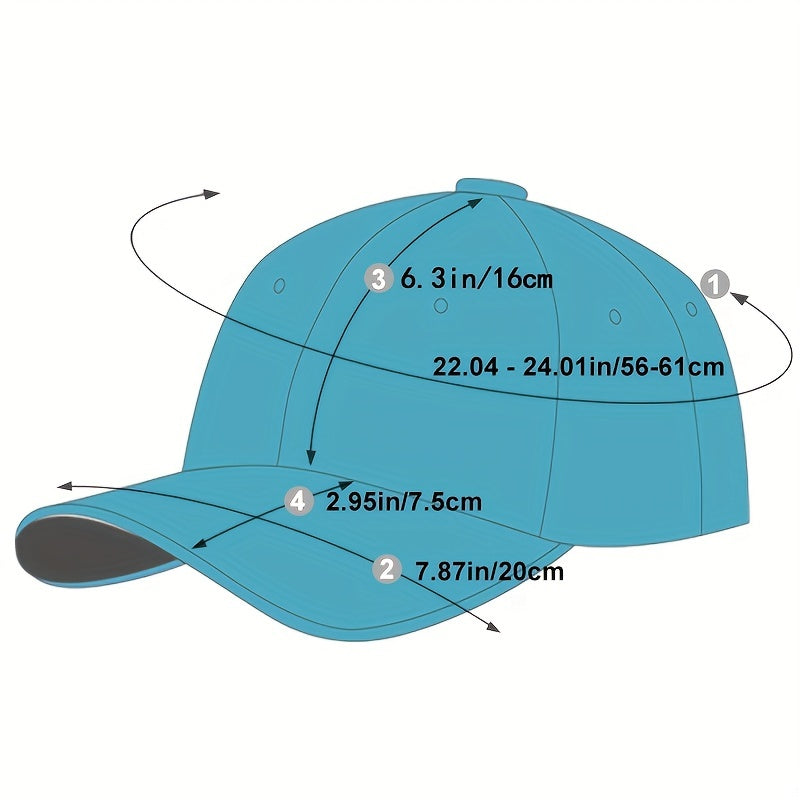 1pc Casquette de baseball en cuir PU britannique pour hommes réglable été respirante décontractée printemps/automne/été, choix idéal pour les cadeaux