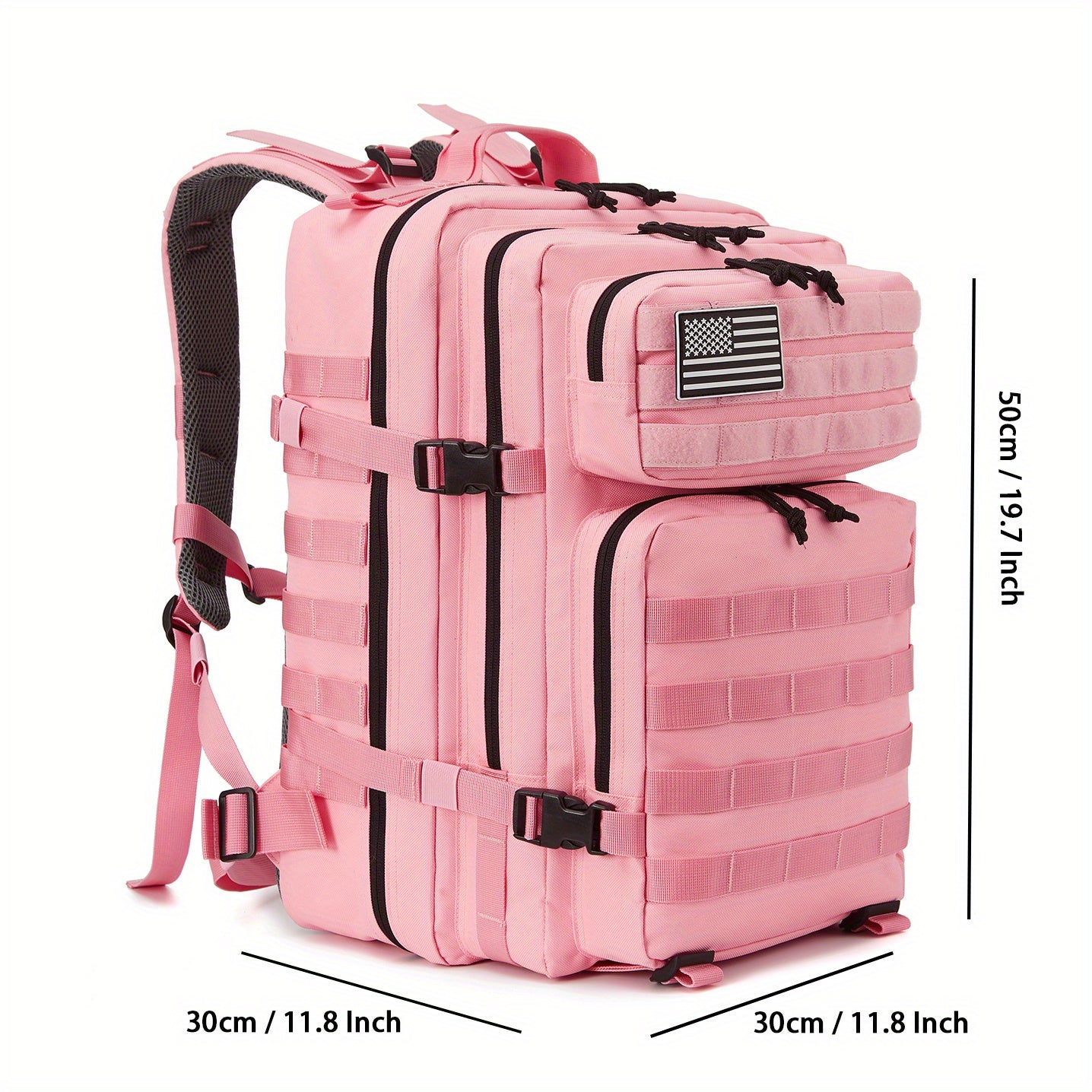 45L sacs à dos tactiques militaires pour femmes GYM Fitness Molle armée assaut Pack 3 jours Bug Out sac randonnée Trekking sac à dos rose