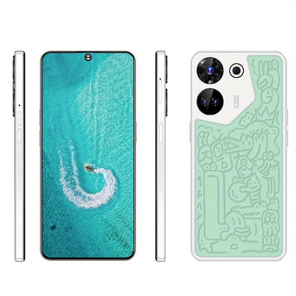 Title Optimization: Smart Island 6.53 inch Hole Punch Display, 4+64GB Memory, 4G Network, Smart Island Function, AI Integrated GPT4, MTK6753 Smartphone, Octa-Core Processor, 1.5GHz Main Frequency.