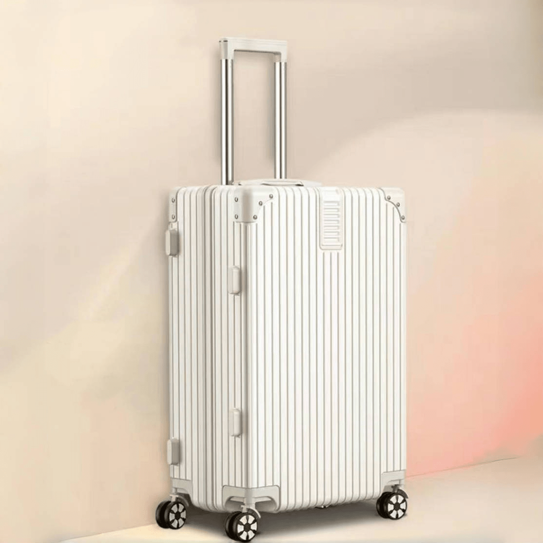 Ensemble de Bagages Premium 3 Pièces avec Roues Pivotantes - Bagages à Main Légers et Spacieux avec Serrures à Combinaison Sécurisées, Valises de Voyage en Plastique Durable pour Hommes et Femmes