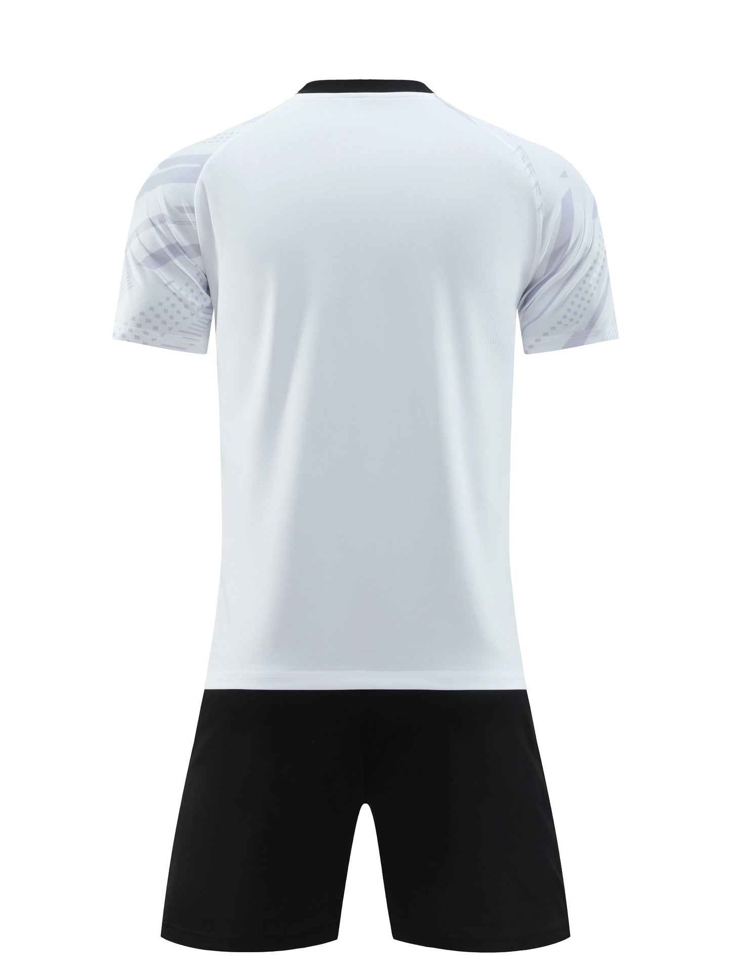 Ensemble de vêtements de sport pour hommes - Maillot et short respirants, anti-humidité et à séchage rapide pour l'entraînement de football