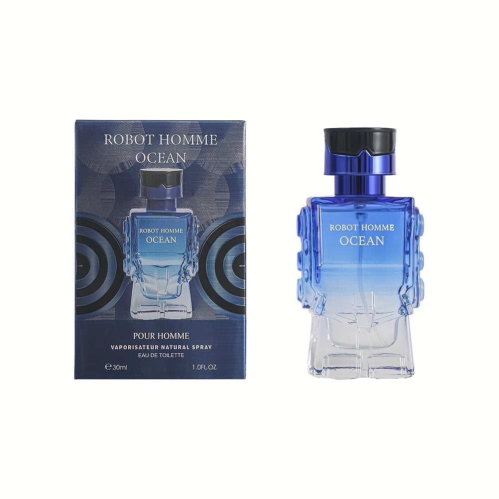 Eau De Toilette Pour Hommes, Parfum Rafraîchissant Et Longue Durée Avec Des Notes Aquatiques Boisées, Parfum Pour Les Rendez-vous Et La Vie Quotidienne, Un Cadeau Parfait Pour Lui