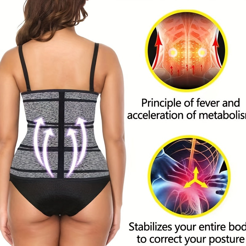 Lose Weight Instantly With This Adjustable Waist Trainer - Perfect For Men &amp; Women! 