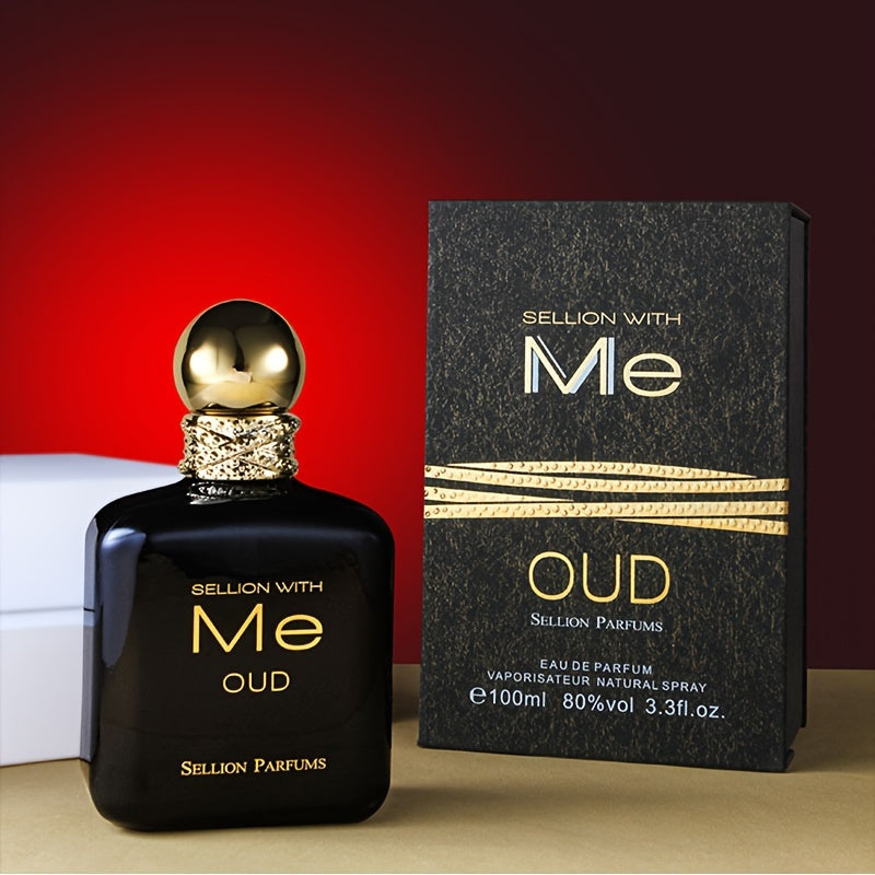 Eau de Cologne pour Hommes de 3.38oz - Parfum Boisé Rafraîchissant, Fragrance Longue Durée pour Rendez-vous & Soirées, Boîte Cadeau Parfaite Incluse