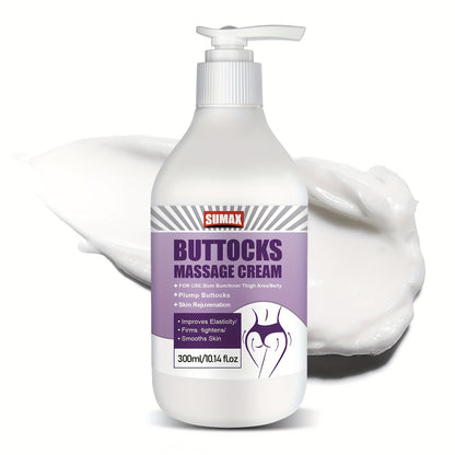 10.14oz Crème De Massage Des Fesses Lotion Pour Le Corps Contenant Du Collagène Et De L'essence De Cellules Souches Pour Resserrer La Peau, Hydrater Et Créer Des Fesses Pleines, Naturelles Et Élastiques