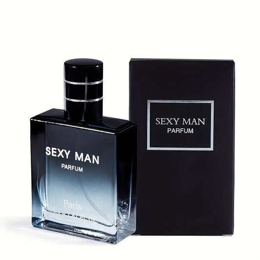 Parfum masculin de 55 ml, Cologne pour hommes, parfum rafraîchissant pour les rendez-vous et la vie quotidienne, un cadeau parfait pour lui, des notes boisées