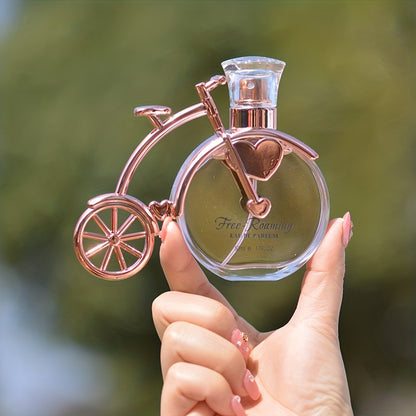 Eau De Toilette En Vaporisateur En Forme De Vélo Mignon Pour Femme, Parfum Rafraîchissant Et Durable Avec Des Notes Florales Et Fruitées, Parfum Pour Les Rendez-vous Et La Vie Quotidienne, Un Cadeau Parfait Pour Elle