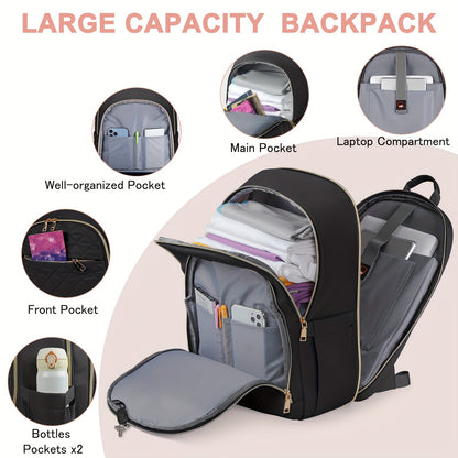 Sac À Dos Scolaire, Sac À Dos Pour Ordinateur Portable, Sac À Dos Imperméable De 15,6 Pouces Pour Adolescents, Sac À Dos De Voyage, Sac À Dos D'affaires Léger Pour Lycée Avec TSA