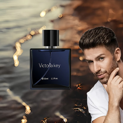 Parfum après-rasage Victoria Key Résistant : Parfum boisé, 35ml, 1,2 fl.oz., Adapté aux hommes, À base d'alcool, Concentration de 5-15%, Notes boisées et terrestres