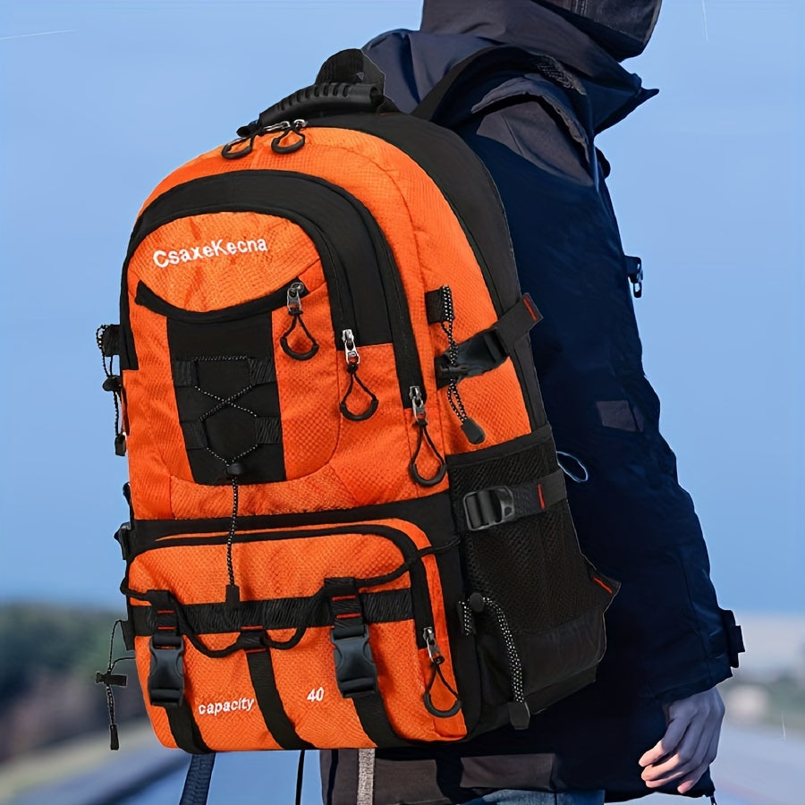 Large capacity travel backpack, multifunctional mountaineering backpack, casual backpack for outdoor camping and hiking. 