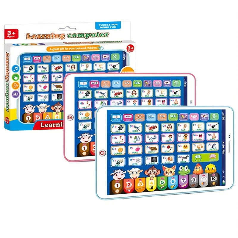 Tablette interactive d'apprentissage précoce pour enfants (Âge 3+)