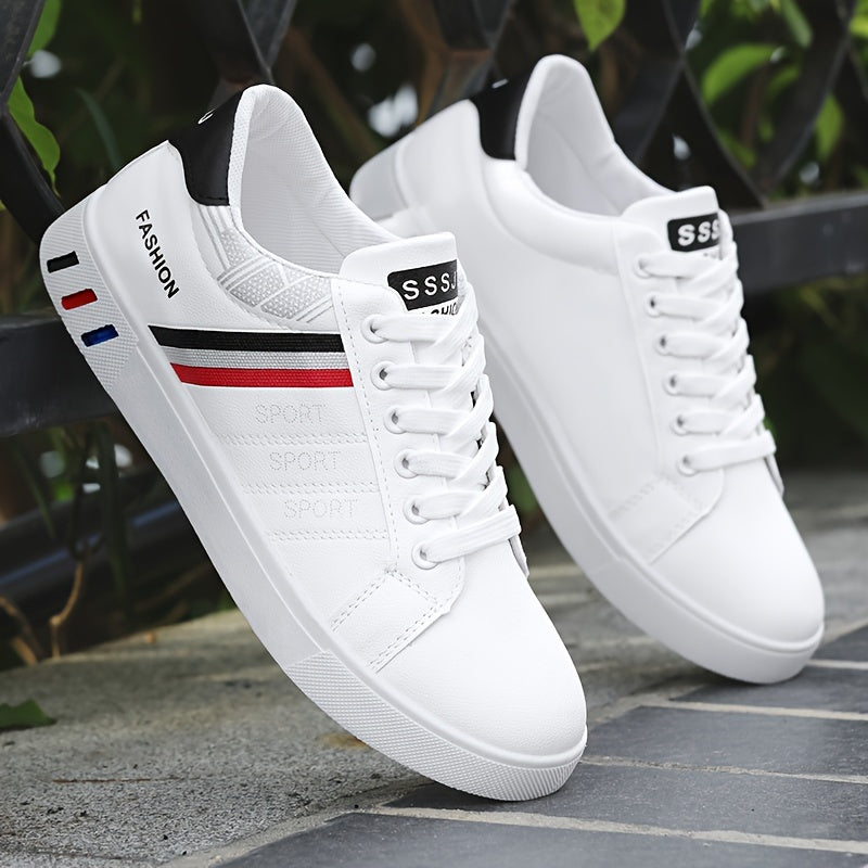 Chaussures de skate basses tendance pour hommes, confortables, antidérapantes et durables, idéales pour les activités en extérieur