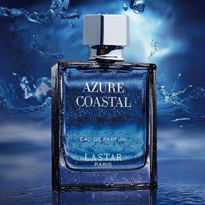 1pc Cologne Parfum Pour Homme Durable Durable Parfum Homme Gentleman Romance, Azure Coastal, 50ml / 1.7fl.oz