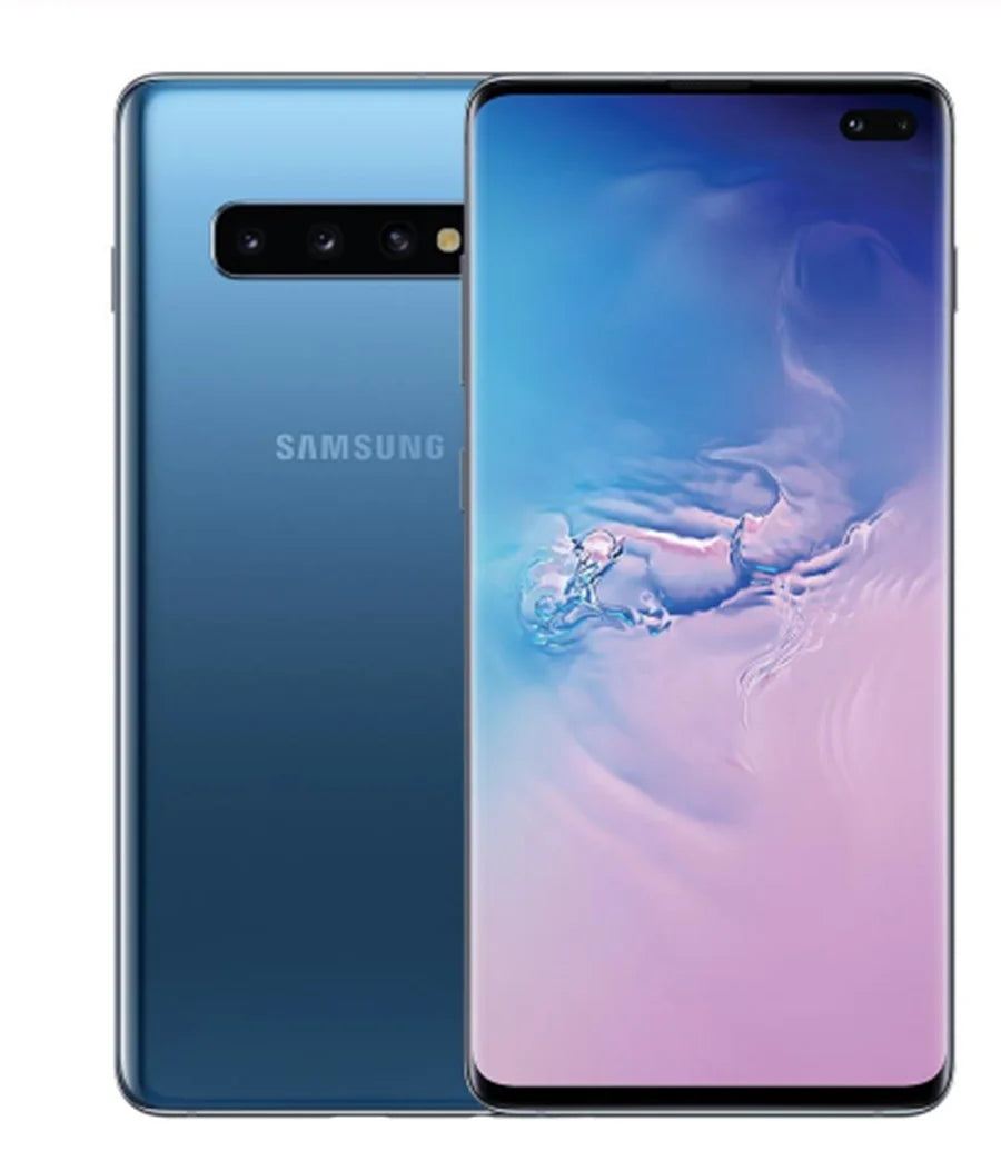 Samsung Galaxy S10+ S10 Plus G975F Global Version 8GB RAM 128GB 512GB ROM Octa Core 6.4" Original AMOLED NFC  Exynos Smartphone