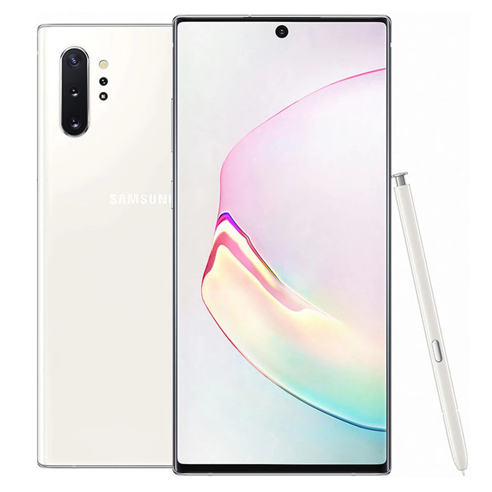 Samsung Galaxy Note10+ Note10 Pro N9750 256G/512GB Snapdragon855 Octa Core 6.8" Dual Sim Triple Cameras 12GB Original Cell Phone