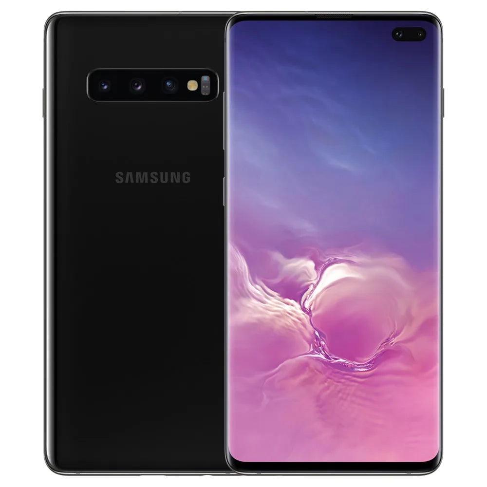 Samsung Galaxy S10+ S10 Plus G975F Global Version 8GB RAM 128GB 512GB ROM Octa Core 6.4" Original AMOLED NFC  Exynos Smartphone