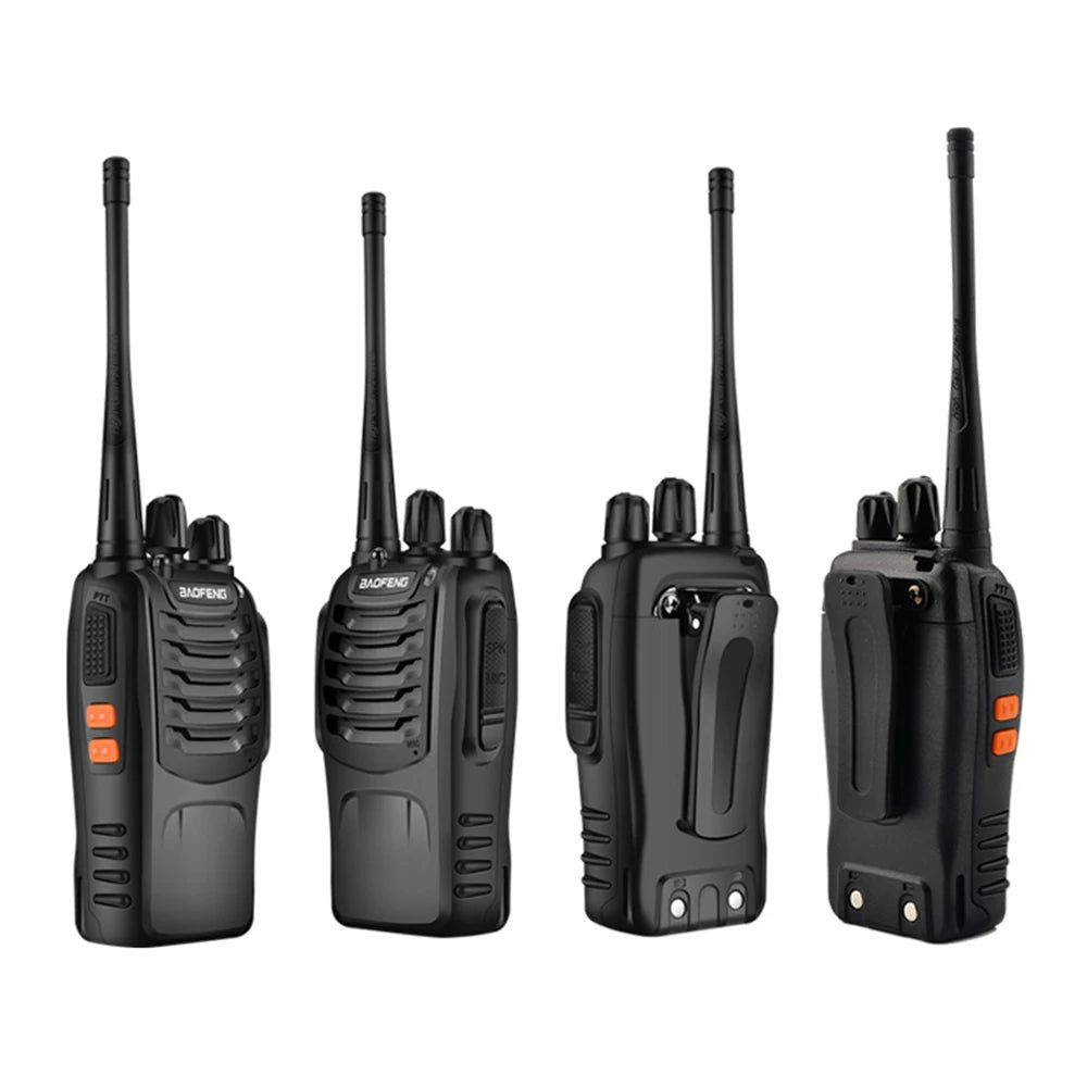 Baofeng BF-888S Walkie Talkie 5W Portable Handheld Walkie-Talkie Transceiver 16 Channel Long Range Two Way Radio For Hunting