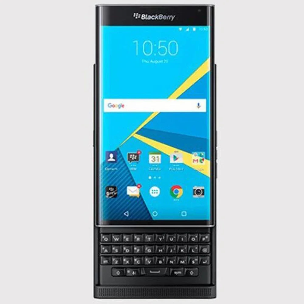 Original Blackberry Priv 4G LTE Mobile Phone 5.4'' 18MP+2MP 3GB RAM+32GB ROM Hexa-core QWERTY Keyboard Android Slider CellPhone