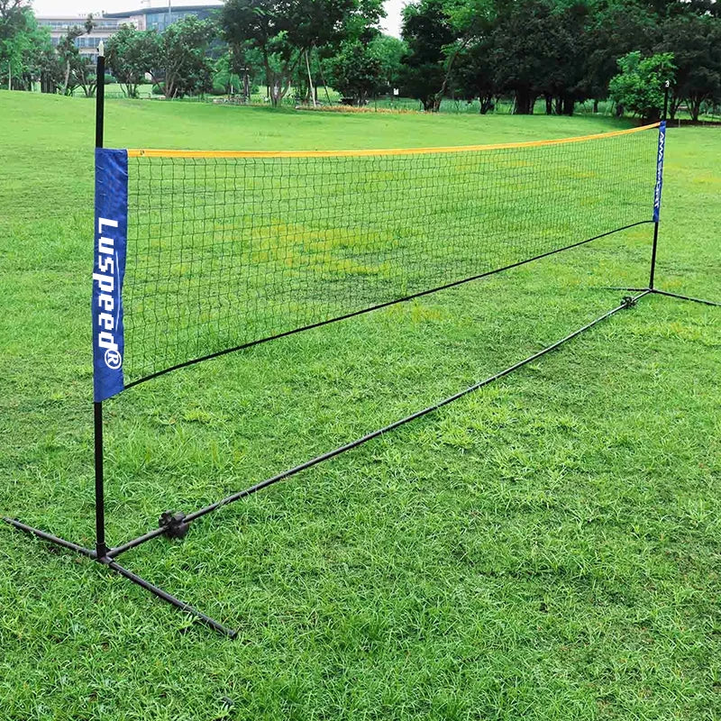 Portable Folding Standard Professional Badminton Net Indoor Outdoor Sports Volleyball Tennis Training Square Nets Mesh