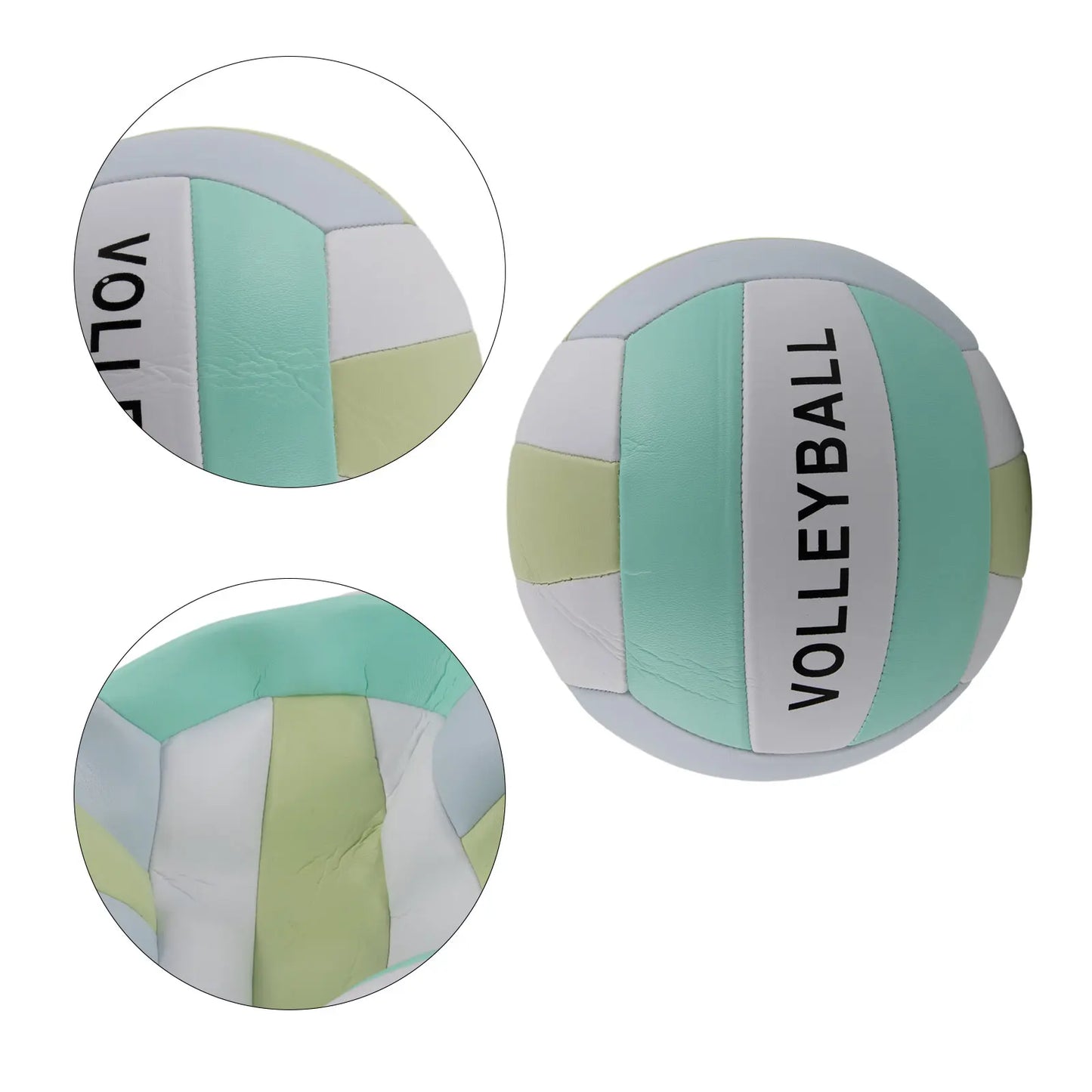 Size 5 Volleyball Beach Game Volleyball Soft Touch Training Match Game Ball For Beginners Outdoor Indoor Practice Ball