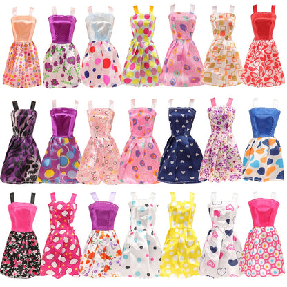 Barbiees Doll Clothes Evening Dress&Accessories Suitable For 11.5inch Barbiees Daily Casual Clothes Accessories Girls Toys Gifts