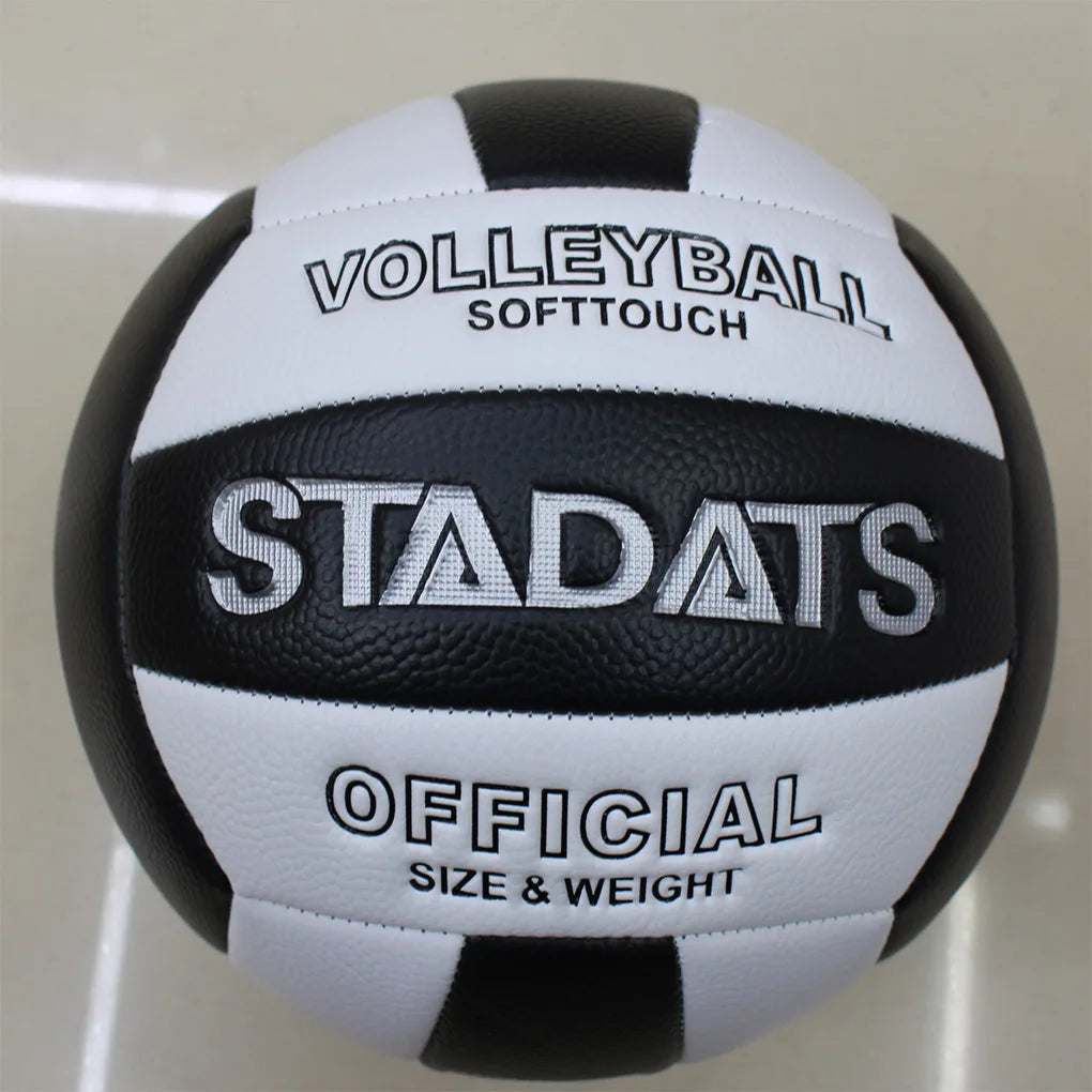 Size 5 Volleyball Professional Volleyballs Middle Primary School Training Soft PU Leak-proof Beach Balls Coffee