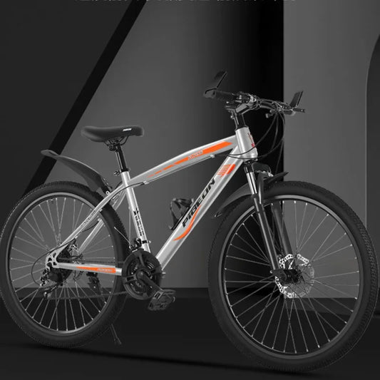 TULX Bicycle With Strong Stability And High Carbon Steel Material Capable Of Locking The Front Fork With 21speed Dual Disc Brake