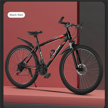 TULX Bicycle With Strong Stability And High Carbon Steel Material Capable Of Locking The Front Fork With 21speed Dual Disc Brake