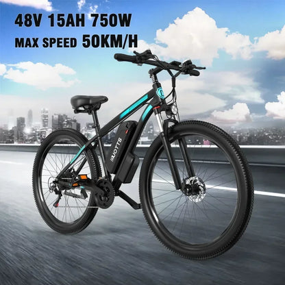 2024 New DUOTTS C29 Electric Bicycle 29 inch tires 750W E-bike 48V 15AH Mountain Bike 21 Speed Ebike