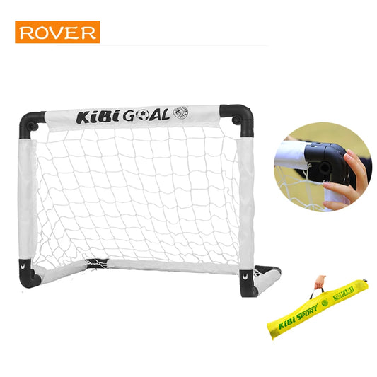 Mini Folding Soccer Goal Post Net Set Pump Inflatable Kids Sport Toys for Indoor Outdoor Team Sports Soccer Accessories