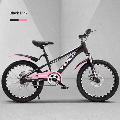 WOLFACE 7-16 Years Mountain Bike 18 Inch/20 Inch/22 Inch High Carbon Steel Frame Disc Brake Bicycle Youth Scooter Dropshipping