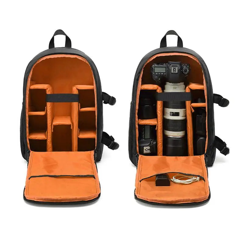 Multi-functional Outdoor Camera Backpack Video Digital Shoulder Camera Bag Waterproof Camera Photo Bag Case for DSLR