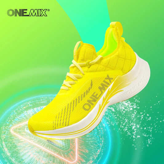 ONEMIX Carbon Plate Marathon Running Racing Shoes Professional Stable Support Shock-relief Ultra-light Rebound Sport Sneakers