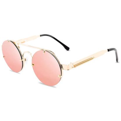 Luxury Brand Designer Sunglasses for Men and Women Classic Retro Round Metal Frame UV400 Sunglasses