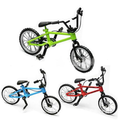 Finger  Bike Toys for Boys Mini Bike with Brake Rope Alloy Functional Mountain Bicycle Model Toys for Children Gift Bicycles