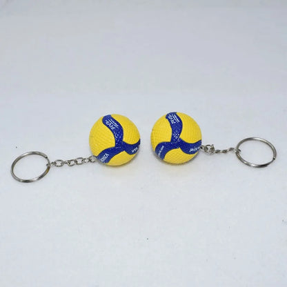 MIKASA Volleyball Keychain 3.8CM Hard PVC Pendant Competition Prize Business Gift Personalized Volleyball Pendant