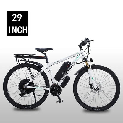 EBIKE 1000W City Electric Bike Removable 13Ah Lithium-ion Battery Ebike 60 Miles Range Dual Disc Brakes Alloy Electric Bicycle