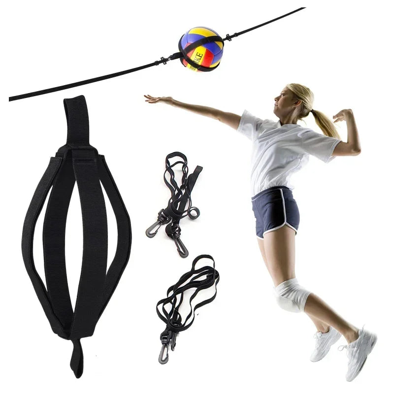 1pcs Practical Assistant Wear-resistant Flexible Volleyball Practice Trainer for Exercise Volleyball Trainer Volleyball Belt