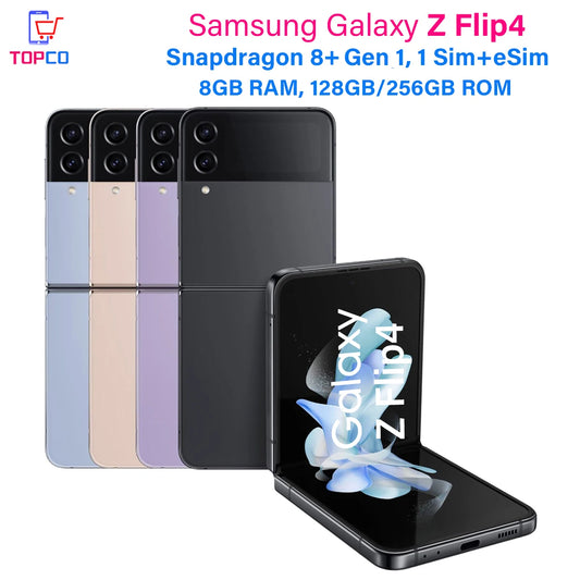 Samsung Galaxy Z Flip Foldable 5G Smartphone - 128GB/256GB Storage, 8GB RAM, Snapdragon Processor, 6.7" Display