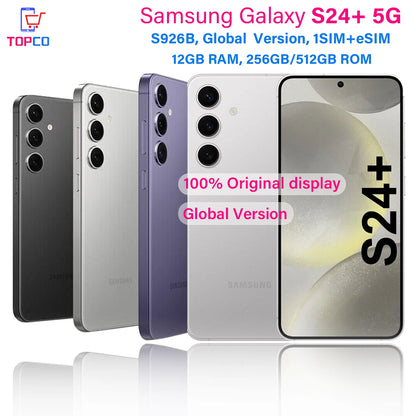 Samsung Galaxy S24+ S24 Plus 5G S926B 256GB 512GB ROM 12GB RAM 6.7" Dynamic LTPO AMOLED Exynos 2400 Original 98% New Cell Phone