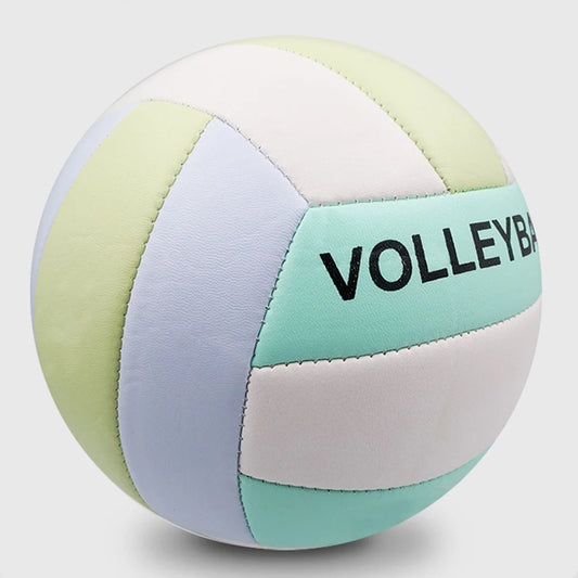 Size 5 Volleyball Beach Game Volleyball Soft Touch Training Match Game Ball For Beginners Outdoor Indoor Practice Ball