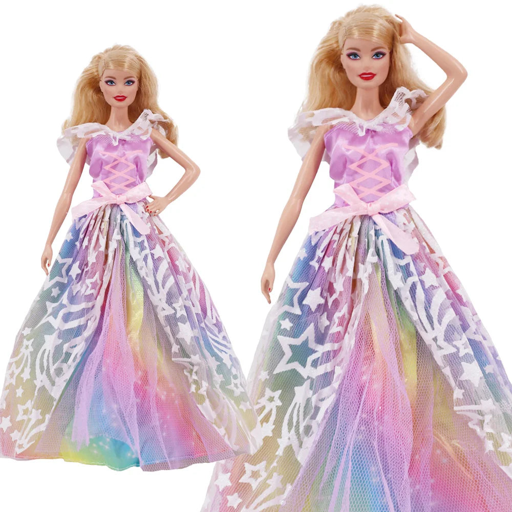 Barbiees Doll Clothes Evening Dress&Accessories Suitable For 11.5inch Barbiees Daily Casual Clothes Accessories Girls Toys Gifts