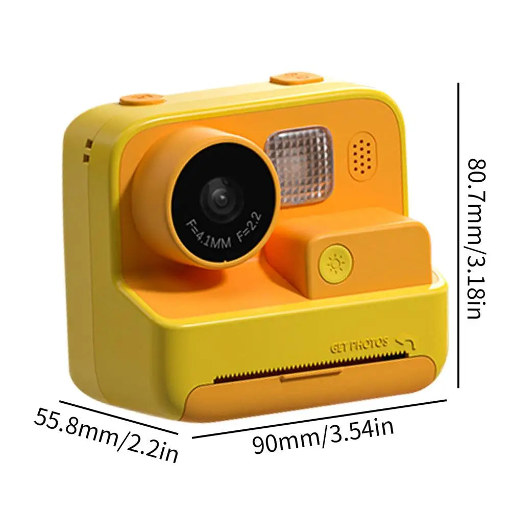 Kids Camera Instant Print Camera Children Digital Camera 1080P  Video Photo Camera Girl Boy Toys with Thermal Printing Camera