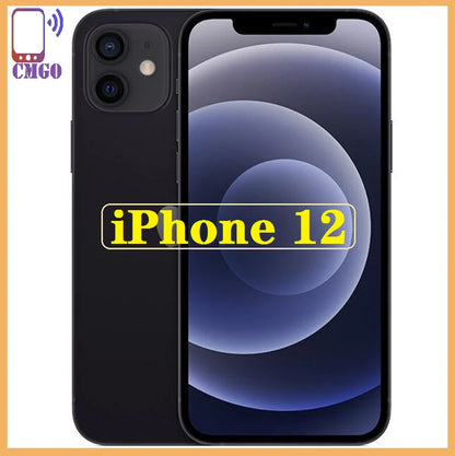 unlocked iPhone 12 5G LTE 6.1'' 4GB&amp;64/128GB IOS A14 Bionic Face ID cellphone iphone12