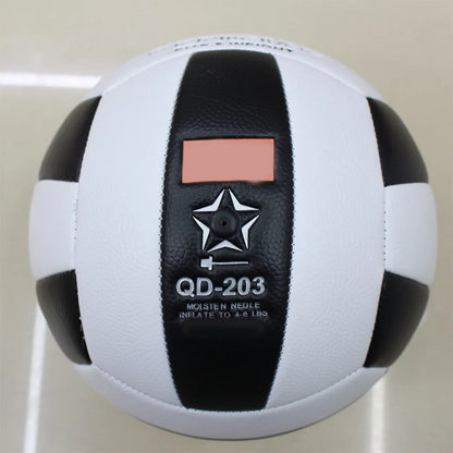 Size 5 Volleyball Professional Volleyballs Middle Primary School Training Soft PU Leak-proof Beach Balls Coffee