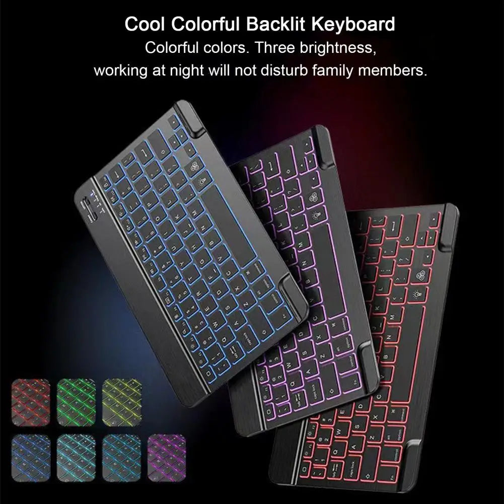 PC Wireless Keyboard  Compact Rich Shortcut Keys Universal  Comfortable Typing Bluetooth-compatible Keyboard for Desktop