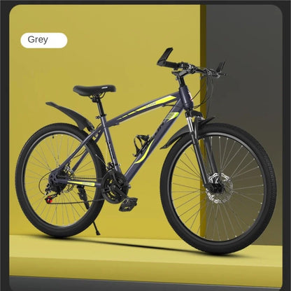 TULX Bicycle With Strong Stability And High Carbon Steel Material Capable Of Locking The Front Fork With 21speed Dual Disc Brake